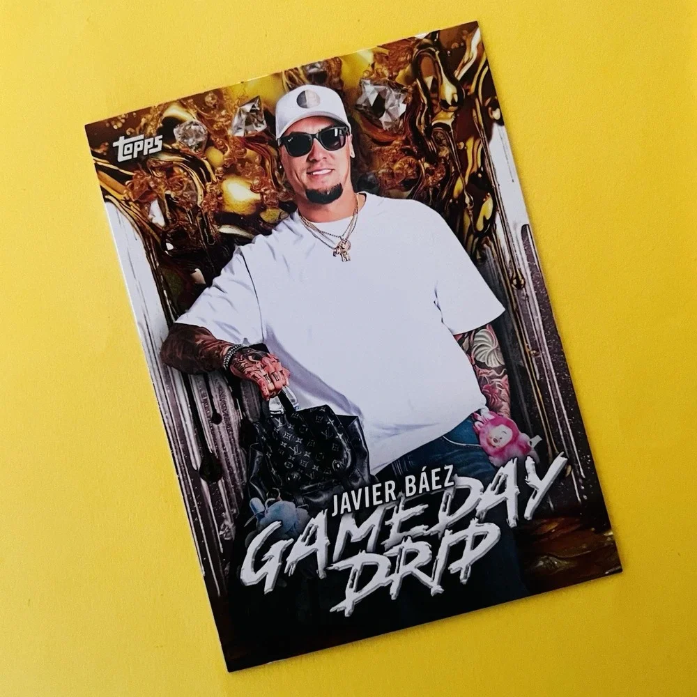 2026 Topps‎ Series 1 Celebration Javier Baez Gameday Drip GD-3 Tigers